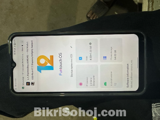 Vivo Y21 - 4GB/64GB